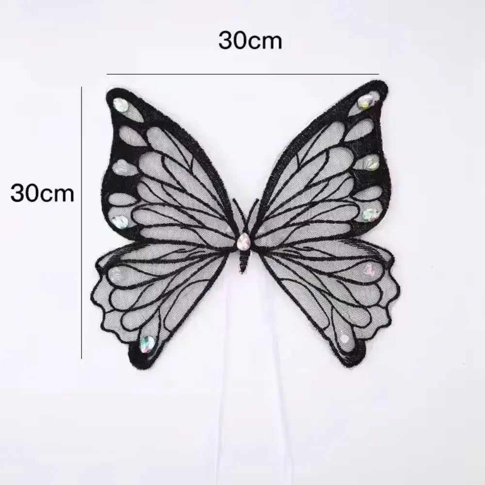 Dog Wings Glowing Butterfly Pet Back Decoration Cute Cat Accessories Dog Clothes for Small Medium Pet Supplies